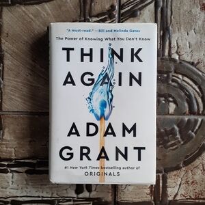 Think Again by Adam Grant Hardcover Book